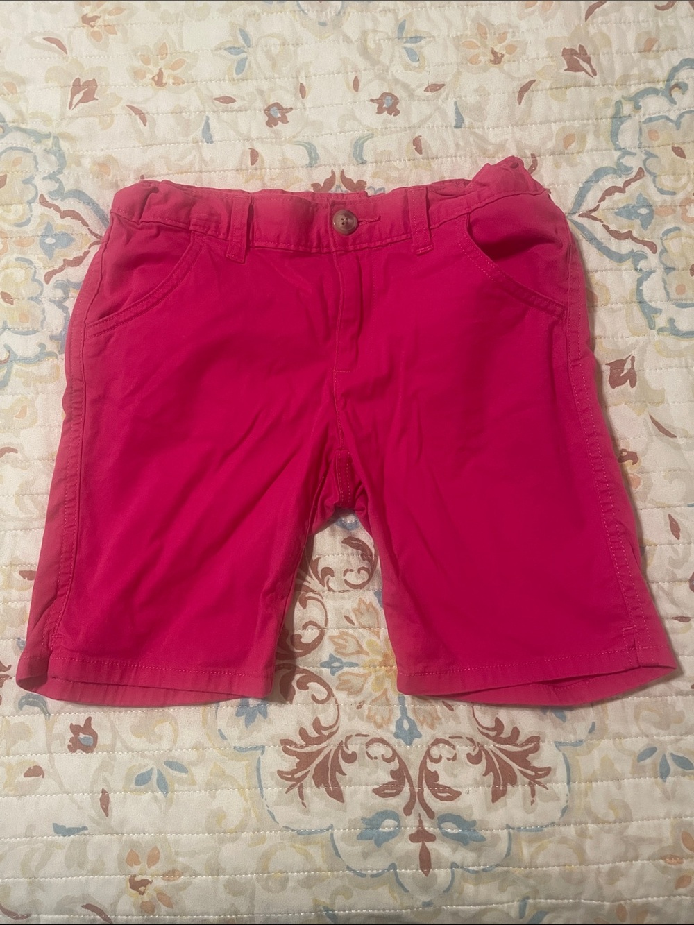 Girl’s Pink Casual Shorts